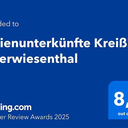 Ferienunterkuenfte Kreissl 오베르비젠탈 외부 사진